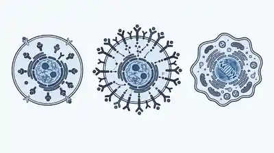 Representación de subtipos biológicos del cáncer de mama según receptores hormonales, HER2 y fenotipo triple negativo.